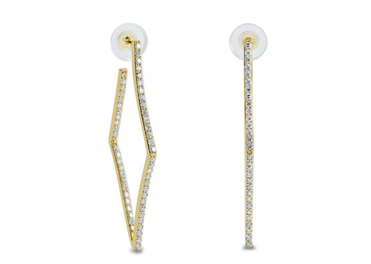 EARRINGS-108 RD 1.62Ct-14K Y 6