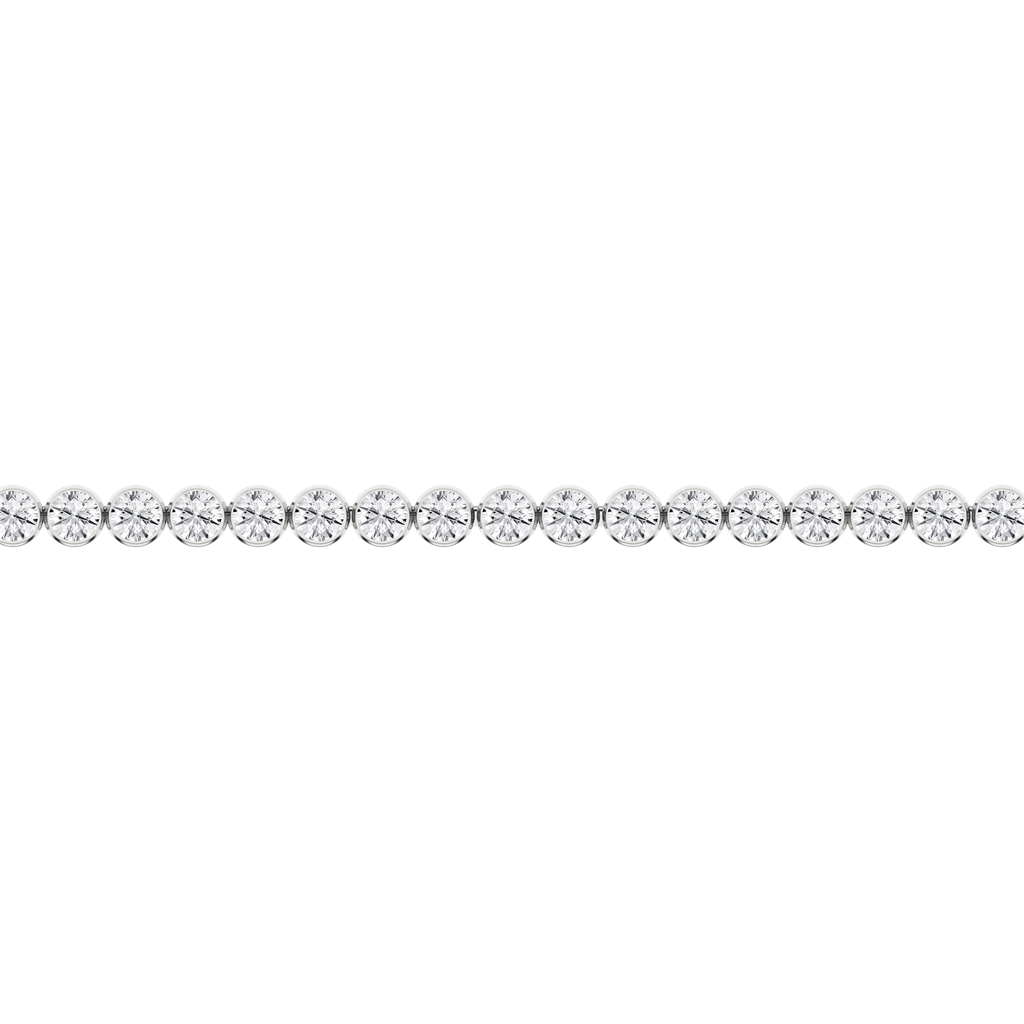 LGD 3CTW 14KWG ROUND BEZEL BRA