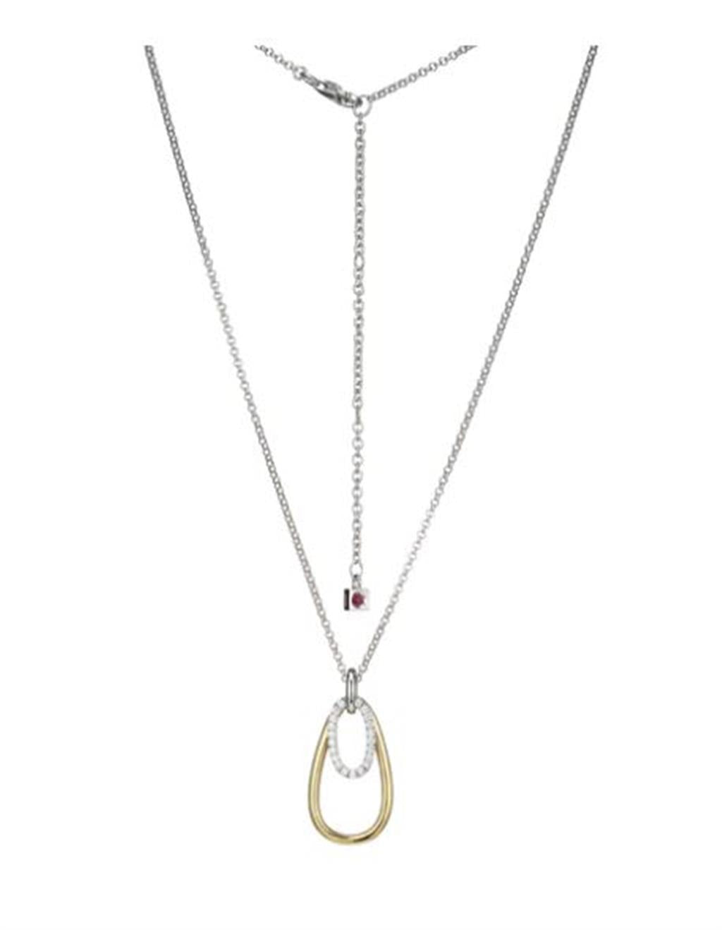 ELLE Circadia Cubic Zirconia Pendant Necklace