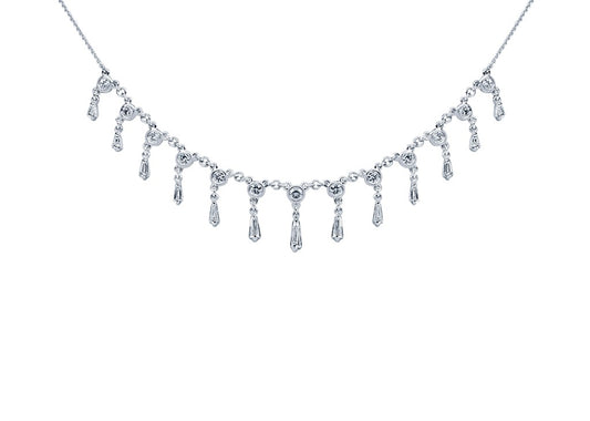 NECKLACES-13 RD 0.34Ct-13 BG 0