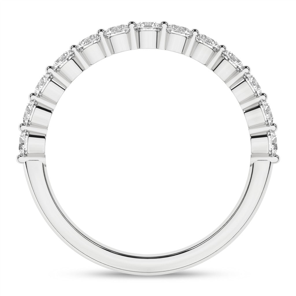 LGD .50CTW 14KWG CURVED SHARED