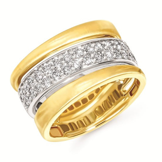 3/4 Ctw. Diamond Fashion Ring in 14K Gold