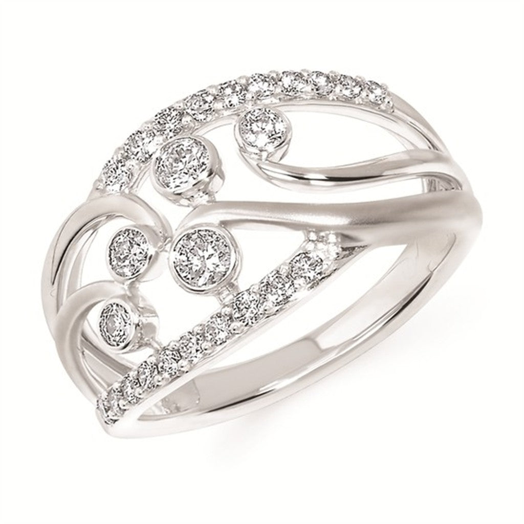 1/2 Ctw. Diamond Fashion Ring in 14K Gold