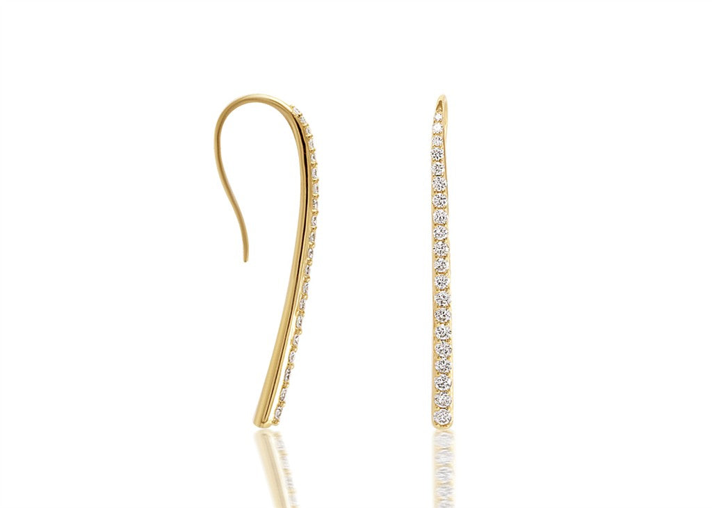 EARRINGS-30 RD 0.67Ct-14K Y 3.