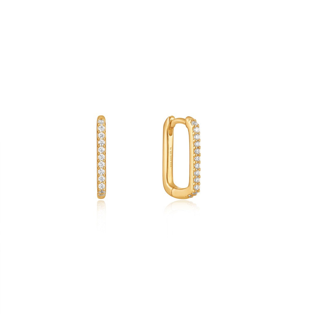 Chic Ania Haie Glam Oval Hoop Earrings