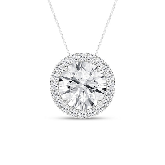 LGD 1.69CTW HALO PENDANT W/ 21