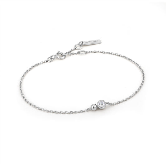Elegant Ania Haie Orb Sparkle Chain Bracelet