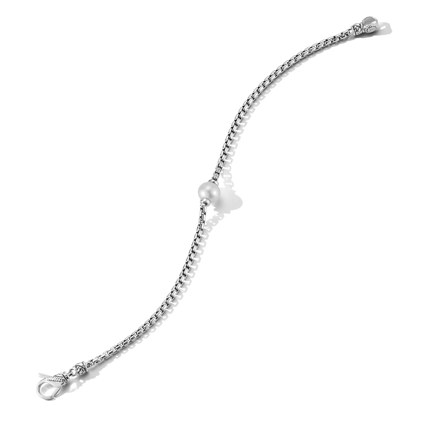 JAI Sterling Silver Cultured Freshwater Pearl Brac | Silver Bracelets