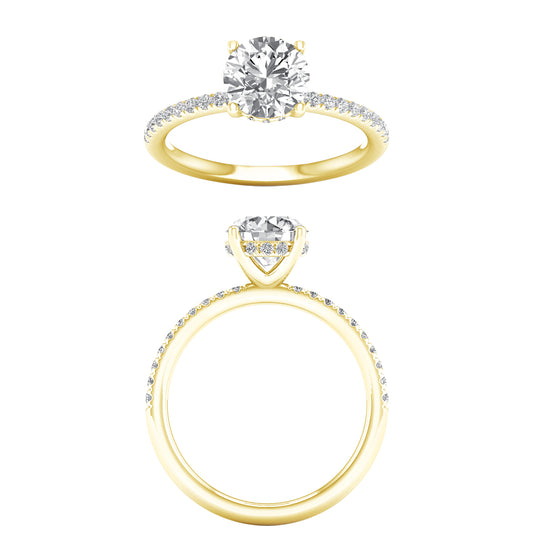 LGD 2.25CTW 14KYG ENGAGEMENT R