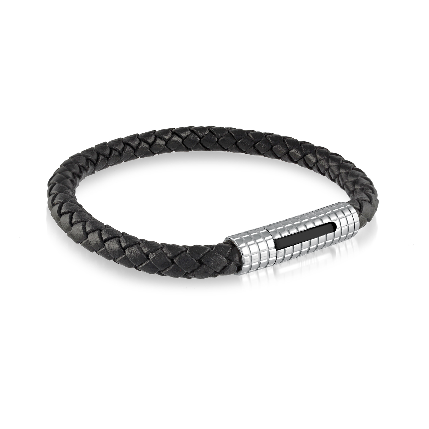 S.STEEL-BLACK-IP PUSH-CLASP-DE