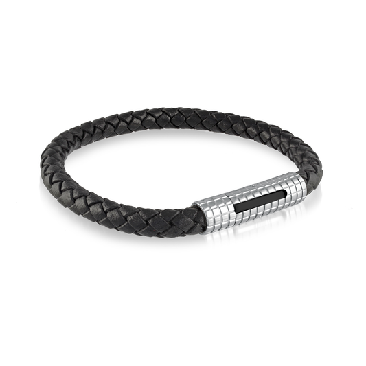 S.STEEL-BLACK-IP PUSH-CLASP-DE