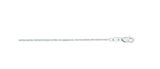 14K White Gold 18" Lumina Chain with Lobster Clasp