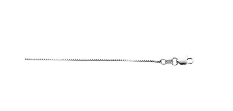 Sterling Silver 18" Wheat Chain with Lobster Clasp
