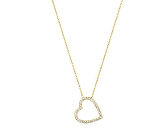Gold Heart Necklace