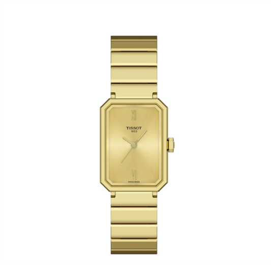 Tissot Ladies SRV 30mm Yellow Watch