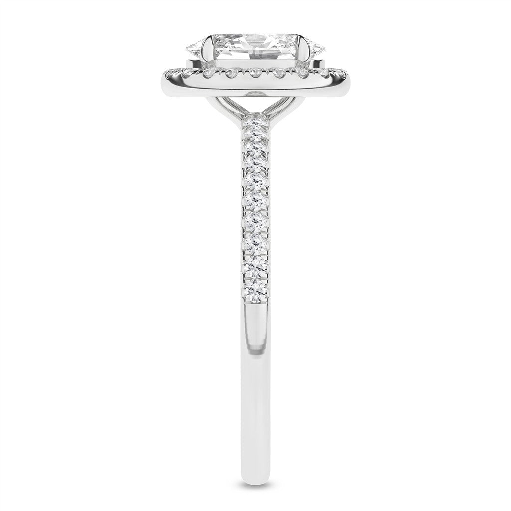 LGD 1.30CTW 14KWG ENGAGEMENT R