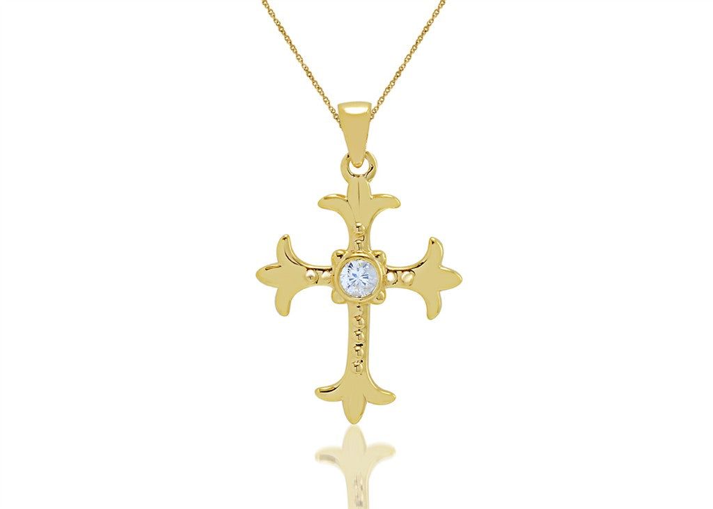 PENDANTS-1 RD WITH CHAIN 0.09C