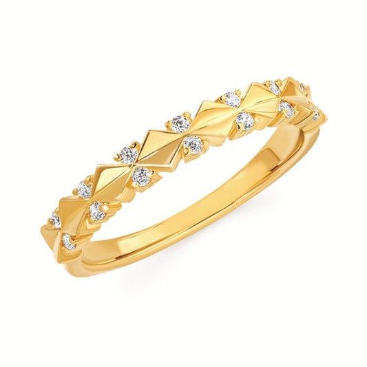 1/8 Ctw. Diamond Fashion Ring in 14K Gold
