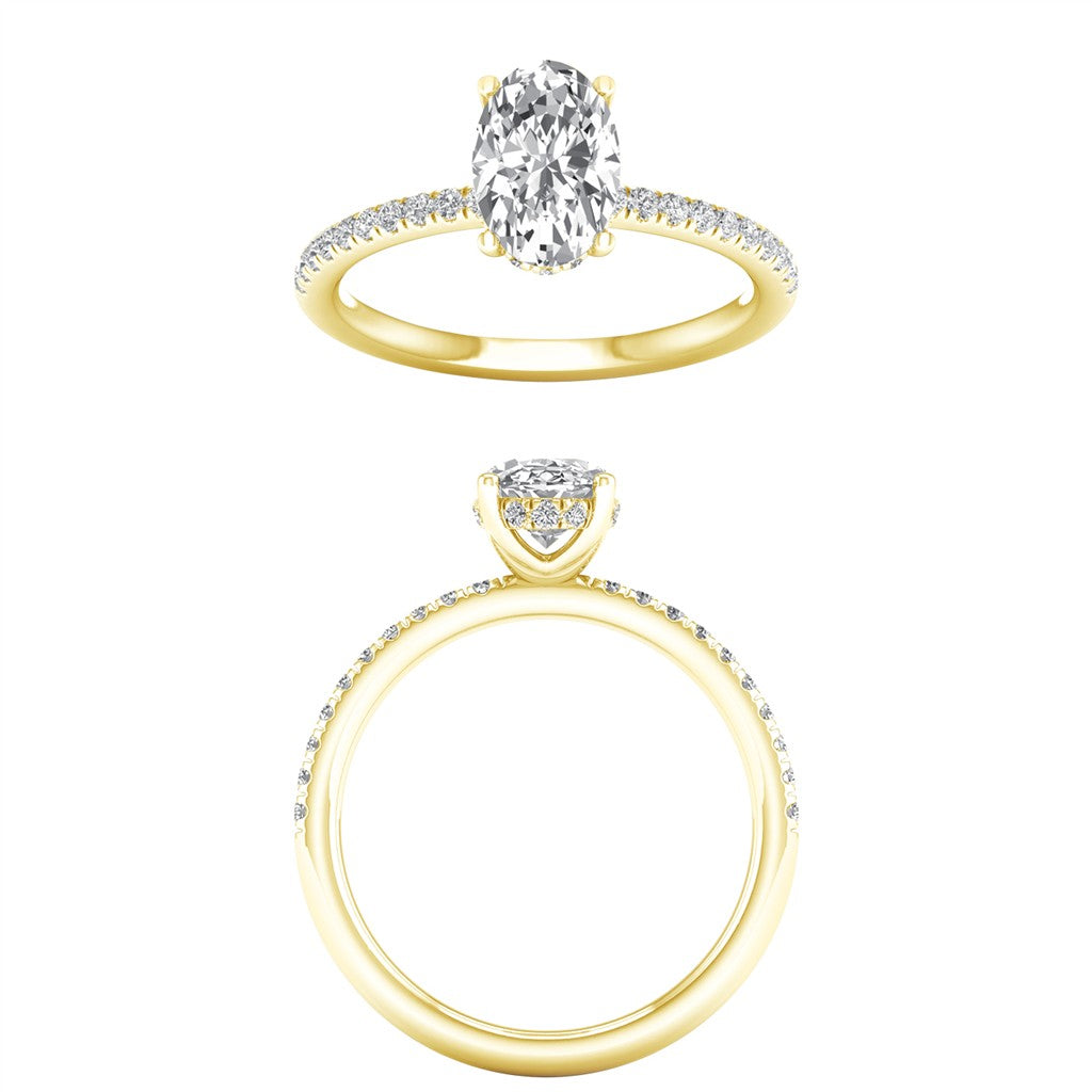 LGD 2.25CTW 14KYG ENGAGEMENT R