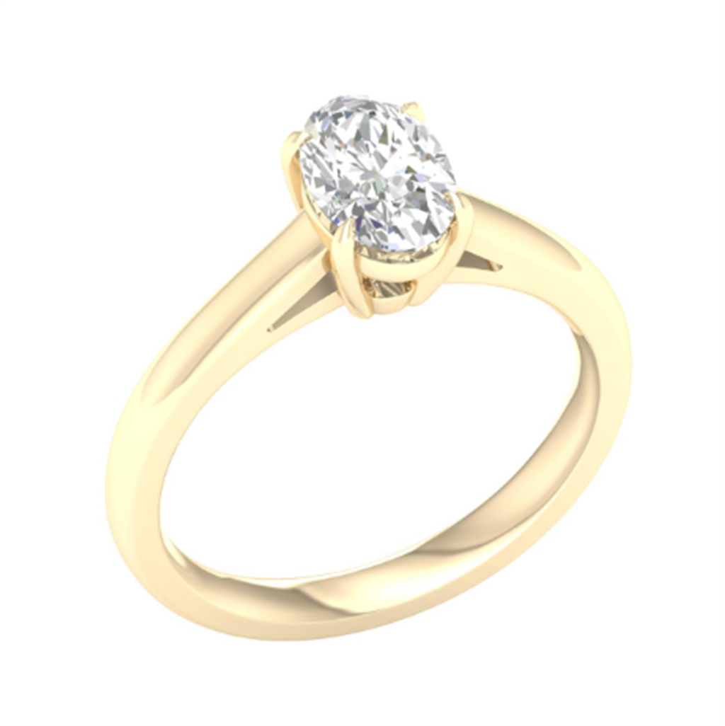 LG 1.05CT  OVAL F VS 14KTT ENG